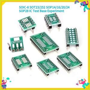 5피스 PCB 보드 SMD DIP 어댑터 변환기 플레이트로 SOP 8/16/14/20/24/28P SOT89 SOT23 TO SOP/MSOP/TSSOP