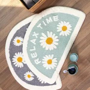데이지 반달 논슬립 발매트 2type (01. RELAX TIME)/부엌/매트/주방/욕실앞/미끄럼/방지/싱크대/가정용