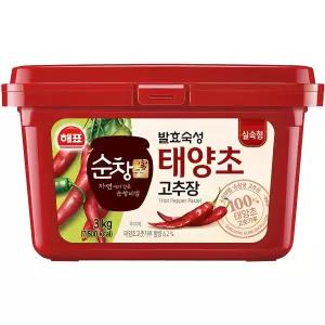 순창궁 태양초 고추장 3kg x 1개