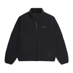 NATIONALGEOGRAPHIC N254UDW910 포울리 스탠드넥 튜브 덕다운 점퍼 BLACK N254UDW910099