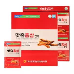 지리산마천농협 맞춤홍삼진액 파우치 70ml 30포