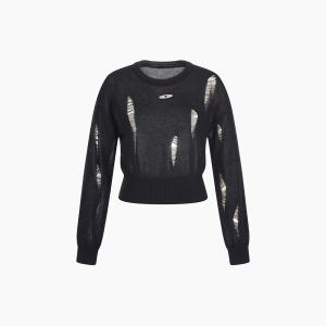 [AK분당점] [에고이스트] [BLUE LABEL] 디스트로이드 니트 탑 ES2OKL06