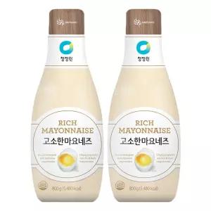 청정원 고소한 마요네즈 800g, 2개