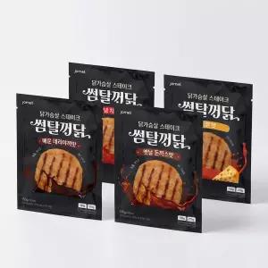재미어트 스테이크 썸탈꺼닭 소스 닭가슴살 120g 16개