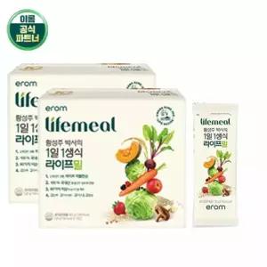 이롬황성주 1일1생식 라이프밀 2박스(30g x 28포
