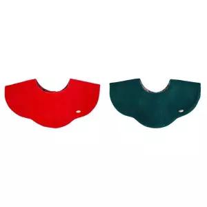 갤러리아 (쌍둥이출산,백일,아기턱받이세트)크리턱받이레드+그린세트(AB26D1