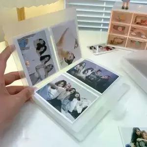 창의적인 수집 책 사진 앨범 PVC 80/160 슬롯 그림 카드홀더 투명 3 4 5 6/7 인치 1 개 신제품