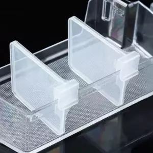 업소용냉장고 선반 서랍 정리 걸이식 칸막이 10pcs+1 쇼케이스 냉장고칸클립 yhF801E