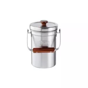 밧드야 304 스텐 냄새차단 음식물쓰레기통 3L