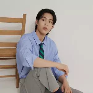 빈폴 멘 FW26토마스 메이슨 스트라이프 셔츠블루 BC6864C00P