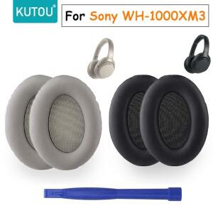 KUTOU 교체 용 이어 패드 소니 호환호환 WH-1000XM3 헤드폰 귀마개 쿠션 액세서리 수리 부품
