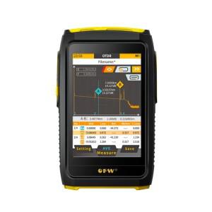 OFW 미니 OTDR 광학 Otdr 반사경 활성 섬유 라이브 테스터 1550nm 20dB 터치 스크린 OPM VFL iOLA