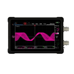 새로운 DSCope DSTouch 2CH 휴대용 오실로스코프 4.3인치 터치 스크린 FPGA + DRAM DS4T252 50MHz 200MSa/s