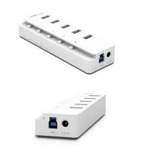 UH505 USB허브 고속 USB3.0 4포트 충전 1포트 절전형