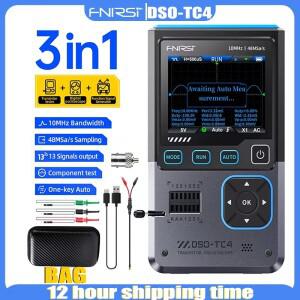 FNIRSI DSO-TC4 업그레이드 3-in-1 디지털 오실로스코프 10MHz 48Ms/s 트랜지스터 테스터 전자 부품 테스터
