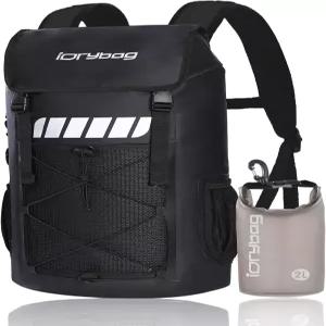 남성용 방수 백팩 IDRYBAG 25L/45L 드라이 카약용 캠 및 등산용