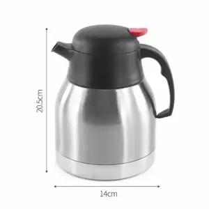 [하프클럽/셀럽하우스]1.2L 보온 주전자 스텐물통 육수주전자 보냉주전자 테이블주전자 테이블팟