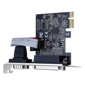 AX99100 Chipest RS232 직렬 COM 및 DB25 프린터 병렬 포트 LPT-데스크탑 PC용 라이저 카드 어댑터
