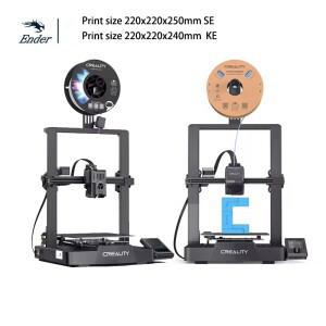 Creality Ender 3 V3 SE/KE 3D 프린터 스프라이트 직접 압출 250mm/S 빠른 출력 속도 듀얼 Z축 CR 터치 컨