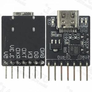 CH9102F 다운로더 모듈 칩 프로그램 ESP32MINI TYPE-C USB에서 UART RS232 RS485 시리얼 포트 7핀용 프로그