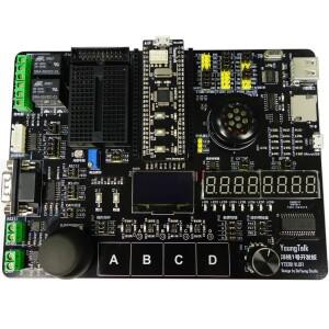 STM32 ARM Cortex-M3 개발 보드  STM32F103C8T6  RS232 RS485 CAN MP3 USB 브레드보드 OLED 포함