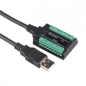 USB-RS232 RS485 TTL 직렬 어댑터 케이블(나사 단자 포함)  PLC 산업 제어 Arduino호환용 USB 변환기 모듈