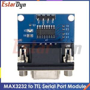 MAX3232 RS232-TTL 직렬 포트 컨버터 모듈 DB9 커넥터