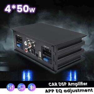 차량용 라디오 업그레이드 디지털 오디오 프로세서  DSP 4x50W 파워 앰프  스테레오 서브우퍼 TDA7851 광섬