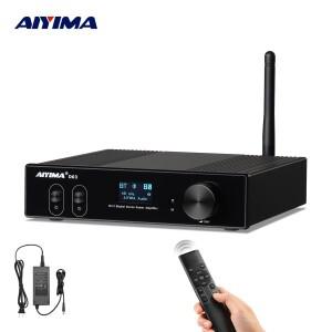 AIYIMA D03 블루투스 앰프 150Wx2 하이파이 사운드 서브우퍼 USB DAC 2.1 홈 오디오 앰플리피카도르