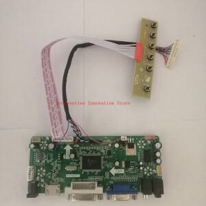 모니터 어댑터새로운 모니터 키트 HSD121PHW1-A00 A01 HDMI+VGA+DVI 1366x768 30핀 LCD 스크린 패널 컨트롤