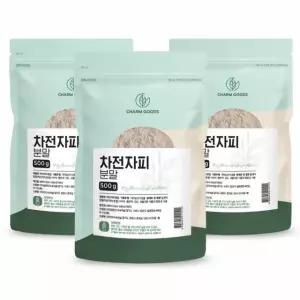 차전차피 가루 차전자피 분말 질경이씨앗 500g 3팩