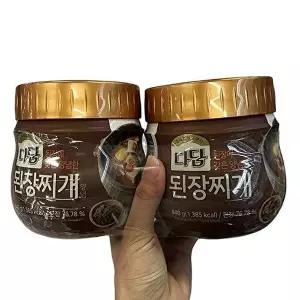 [셀러허브 식품]씨제이 다담된장찌개양념 840g x 2 x 1개 m27942 (30459141)