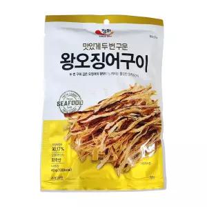 정화 두 번 구운 왕오징어구이 40g 마른 술 안주 베스트