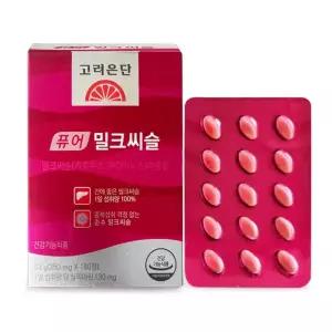 밀크씨슬 퓨어 6개월분 1개 180정 고려은단