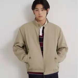 빈폴 멘 FW26Essential 해링턴 재킷베이지 BC6839E01A