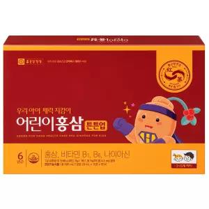 종근당건강 어린이홍삼 튼튼업 20ml 30포