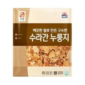 [자연의선택][푸른들마켓][사조오양] 수라간 누룽지 3kg (지퍼팩 포장)