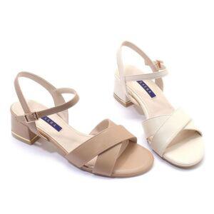[갤러리아] SAERA 세라 여성 샌들 S22S415 스킨,아이보리 4CM