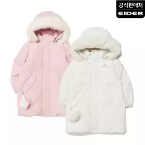 [아이더] 키즈 키키 야상 구스다운 롱패딩_JWW23505