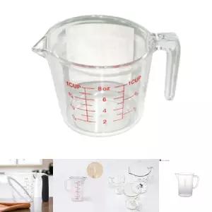 카로 폴리카보네이트 투명 계량컵(250ml)1개 조리도구/주방/용품/계량컵/조리/도구/베이킹/홈카페/키친