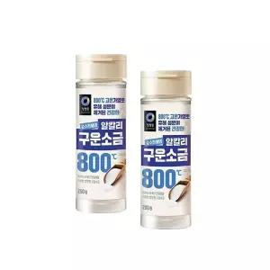 청정원 [2개] 구운소금200g(용기) 엄마손맛 한식 반찬 만능소스 밥도둑