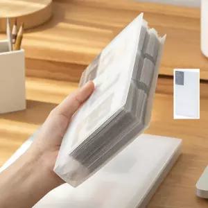 포켓앨범 티켓 포트북 커플사진첩 120P-9x6.5cm 미니 접착 포토카드 수집 포카 폴라로이드 콜렉트