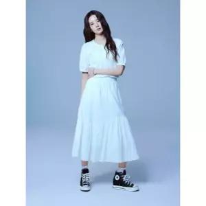 폴햄 PHG2RR2076 여성 미디스커트 레이스 미디 스커트_ 6256902