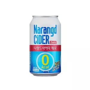 나랑드 사이다 345ml x 24캔/제로칼로리 음료수