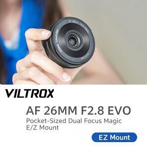 VILTROX AF 26mm F2.8 EVO 자동 초점 풀프레임 카메라 렌즈 소니 FE 니콘 Z 마운트 미러리스