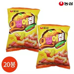 농심 오징어집 버터구이맛 78g x 20봉