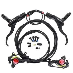 줌 HB-775E 전자 자전거 유압 디스크 브레이크 세트 전기 스쿠터 MTB 자전거 전원 끄기 제어 피스톤 오일