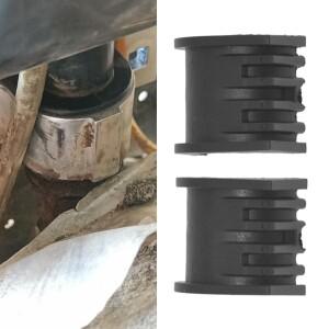 2pcs 스태빌라이저 바 부싱 ABS 플라스틱 자동차 상부 스티어링 키트 액세서리 Polaris Sportsman 400