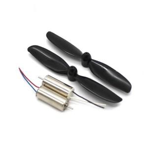 DC 전동 3.7V 50000RPM 고속 8.5mmx20mm 8520 CW+CCW 코어리스 RC 드론 쿼드콥터 DIY 부품용 냉각 구멍 포