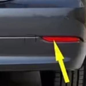 자동차 후면 범퍼 리플렉터 브레이크 라이트 커버 반사 스트립 63147183913 BMW 호환 5 시리즈 E60 2008-20
